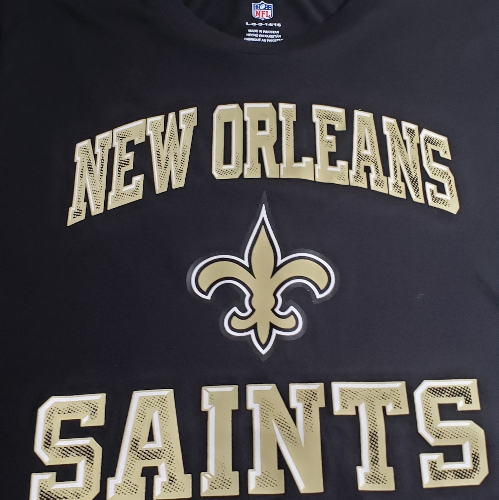 New Orleans SAINTS t-shirt youth size